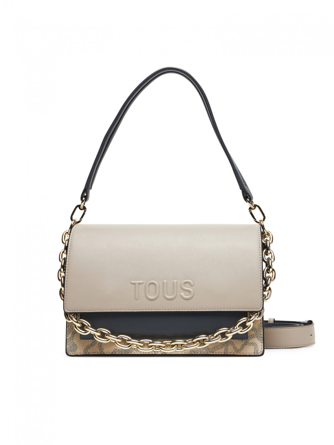 TOUS Kabelka Audree Kaos Icon 2002287644 Béžová